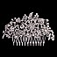 Exquisite Design Multiple Rhinestone Flowers Side Hair Comb SLHCY8050
