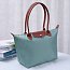 Nylon Flap Tote Bag
