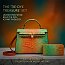 2 in-1 Amazing Boutique Quality Padlock Tie-Dye Classy Flap Satchel