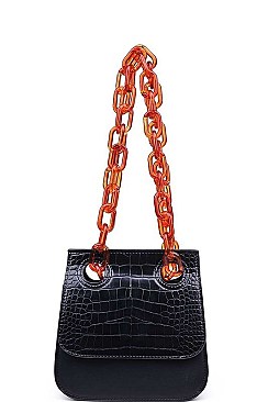 CHAIN CROSSBODY BAG
