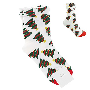 CHRISTMAS THEMED STOCKING STUFFER NOVELTY SOCKS