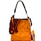 Tassel Accent 2-Way Hobo Wallet SET MH-LD1431W