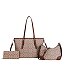 brown set handbags
