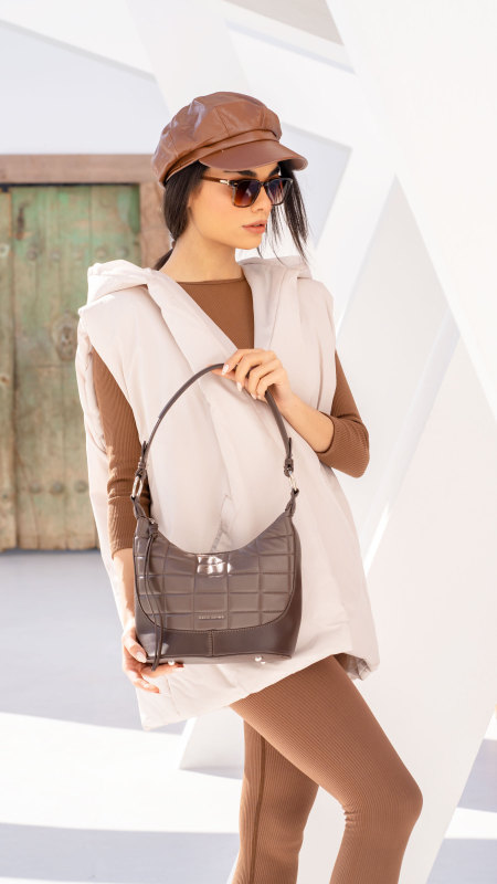 David Jones Paris Quilted Hobo Bag > David Jones Bags > Mezon Handbags