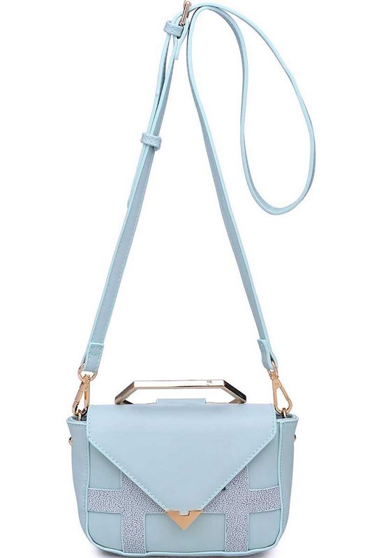 Women's Chic Faux Leather Crossbody Bag