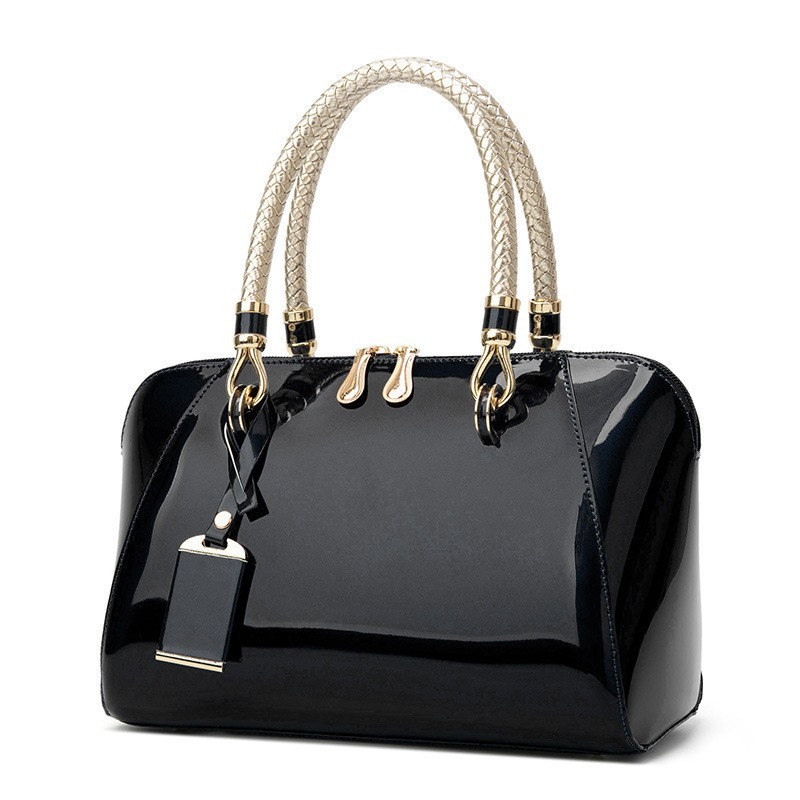 STYLISH CLASSIC CHAIN HANDLE DOME SATCHEL17426 > Fashion Handbags ...