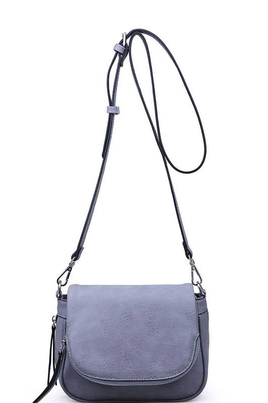 faux leather crossbody bag