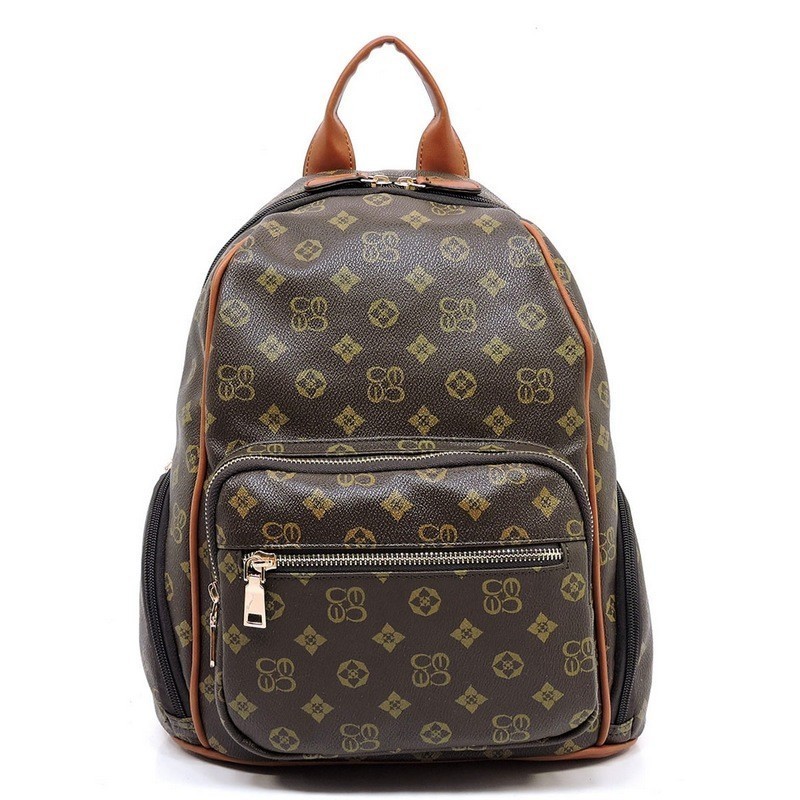 clear backpack monogram