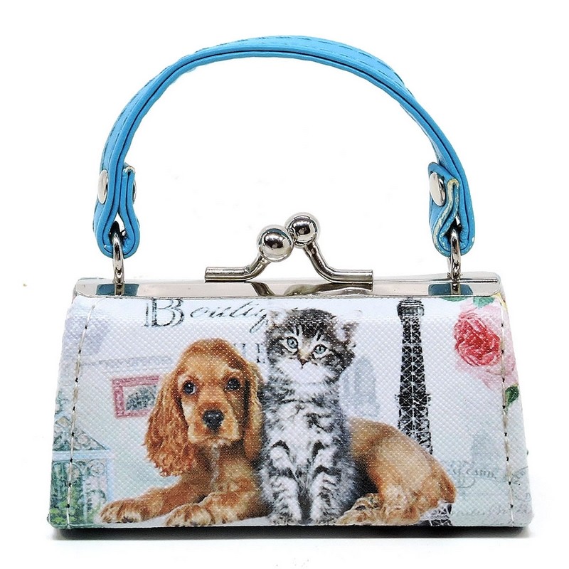 Pack of 12 Cute Design Coin Purse FWDG22 > Wallets > Mezon Handbags