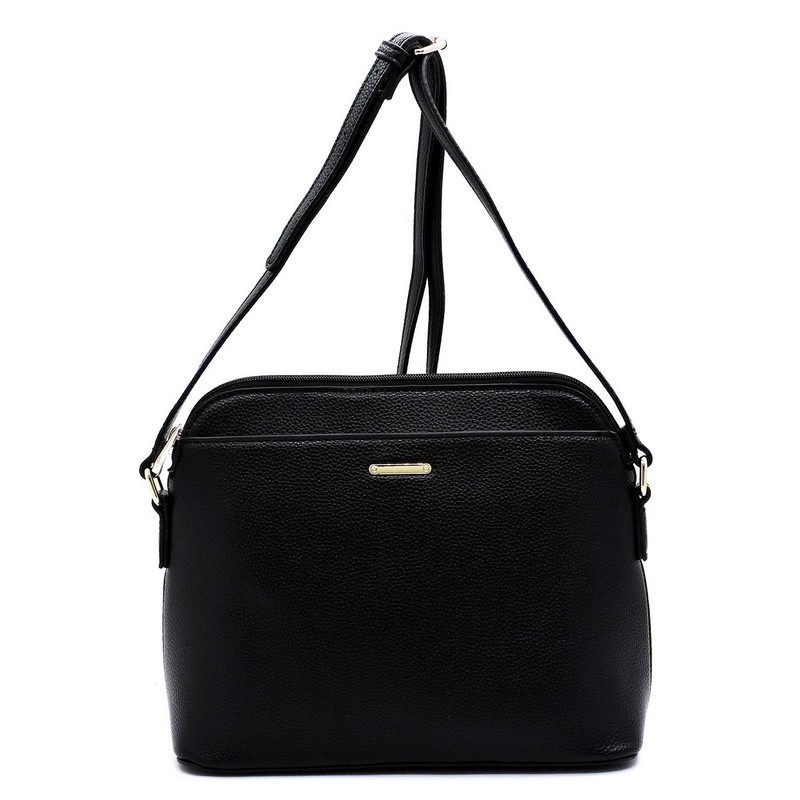 Fashion Front Pocket Dome Crossbody Bag FW-MC1130 &gt; Messenger Bags ,Cross Body &gt; Mezon Handbags