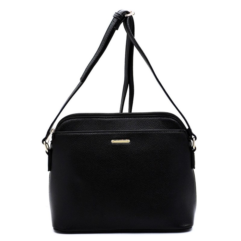 crossbody bolsa with front pockets