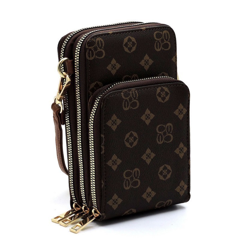 Monogram Crossbody Bag Cell Phone Purse CH-CS081 > Classic Bags