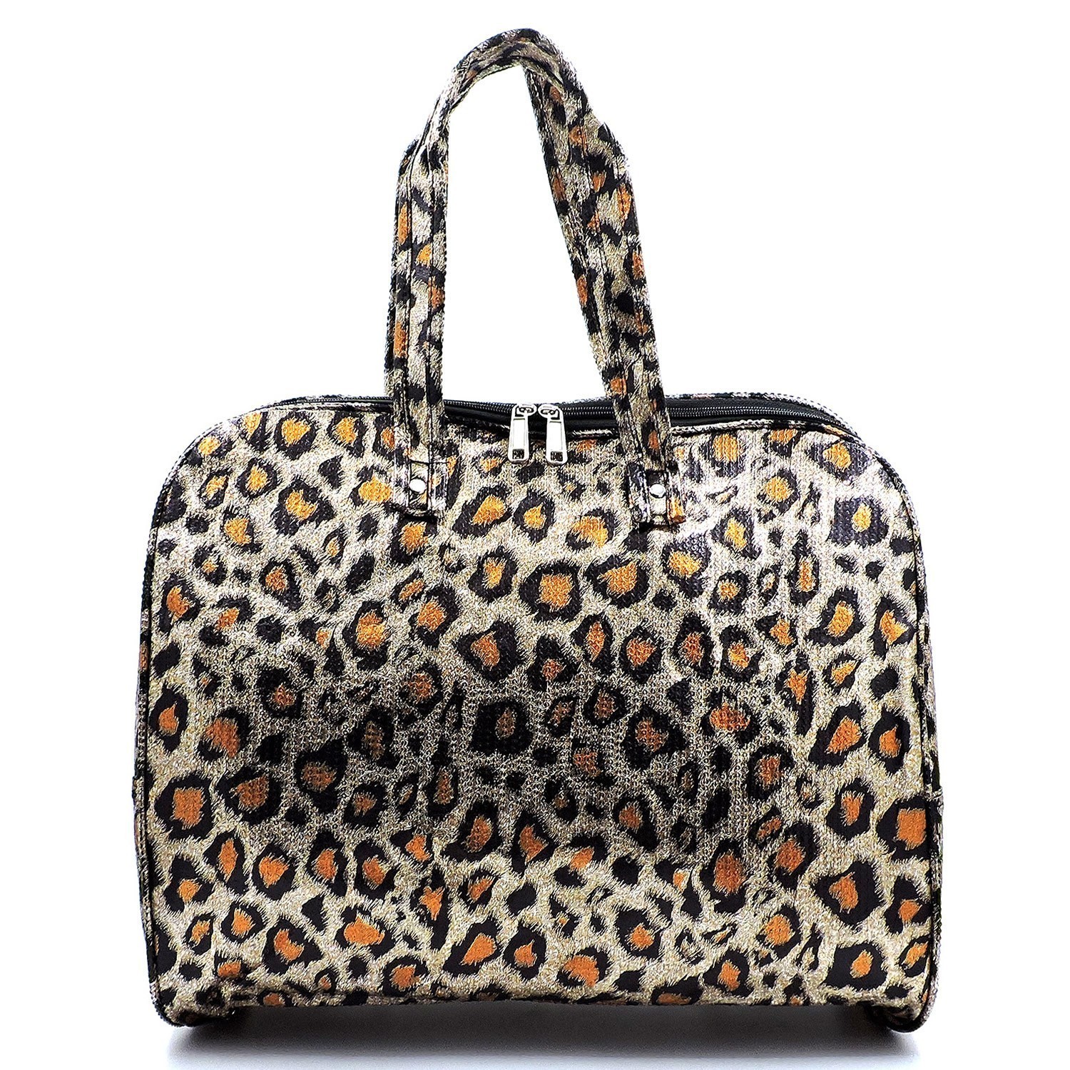 Leopard Print Carry On Duffle Bag FW-HL00384 &gt; Animal Print &gt; Mezon Handbags