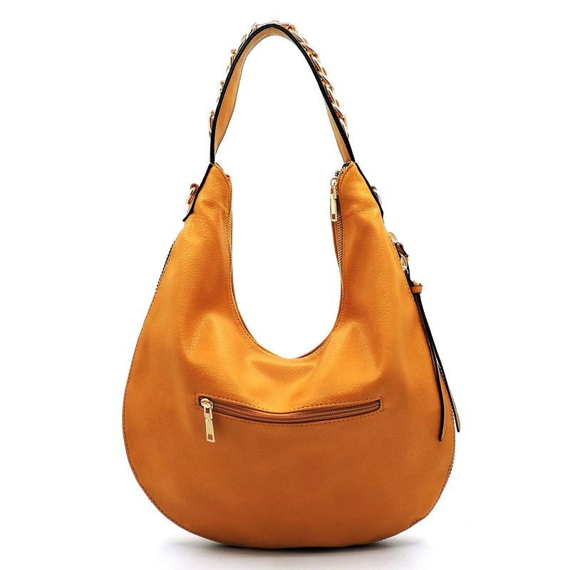 hobo bag with zipper