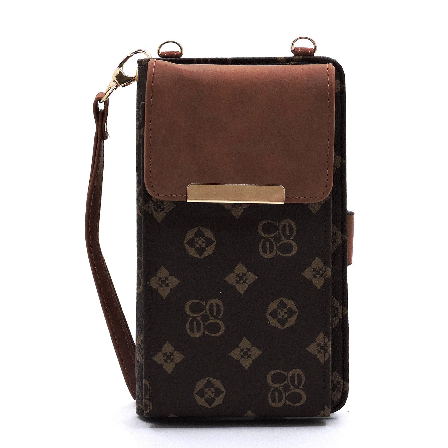 Monogram Wallet Crossbody Cell Phone Case FW-CS073 &gt; Classic Bags, Monogram &gt; Mezon Handbags