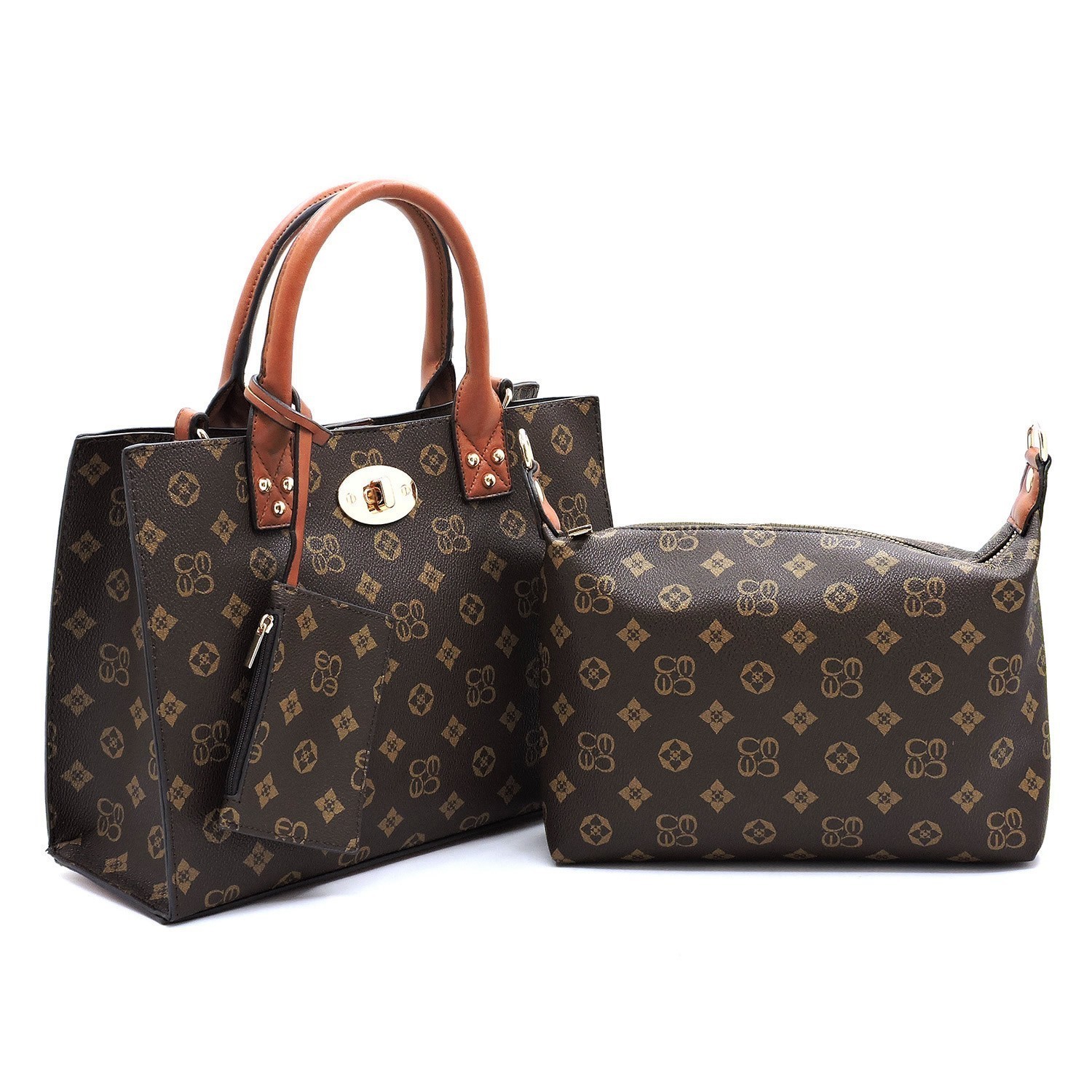 3-in-1 Monogram Satchel Value Set FW-CS2703 > Classic Bags