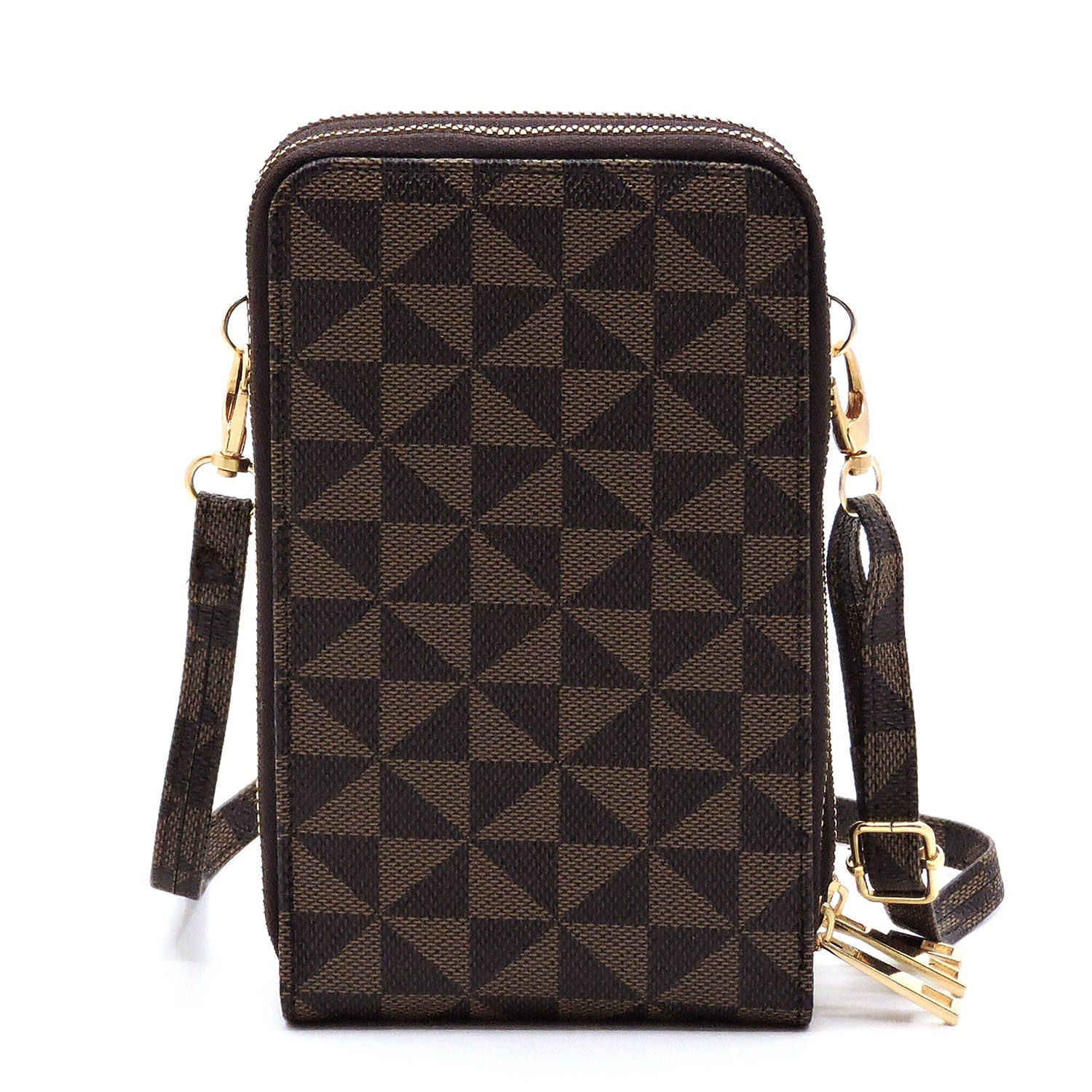 Fashion Monogram Cell Phone Purse Crossbody Bag FW-MT3334 > Classic Bags,  Monogram > Mezon Handbags