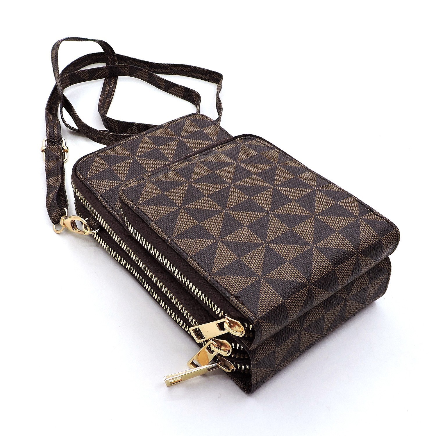 Fashion Monogram Cell Phone Purse Crossbody Bag FW-MT3334 > Classic Bags,  Monogram > Mezon Handbags