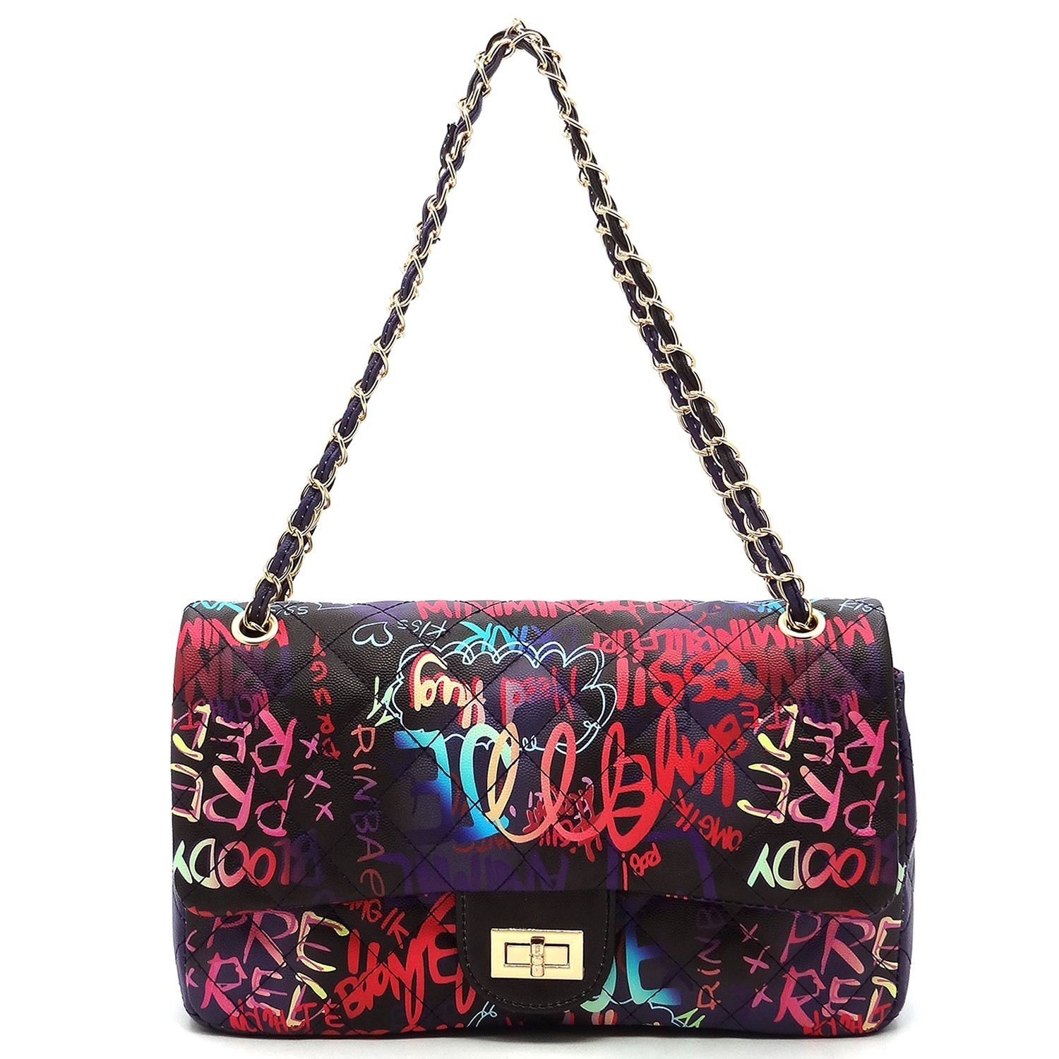 designer graffiti bag