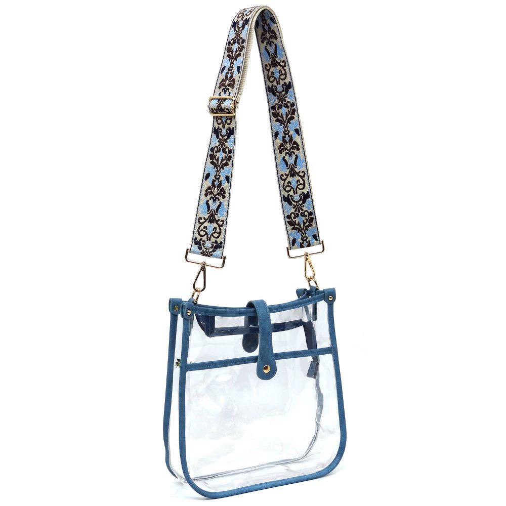 Clear Guitar Strap Crossbody - Perennial Trends