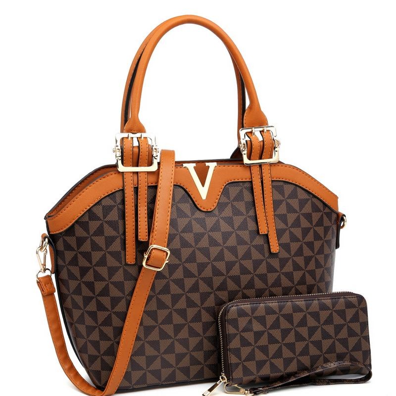 monogram purse and wallet