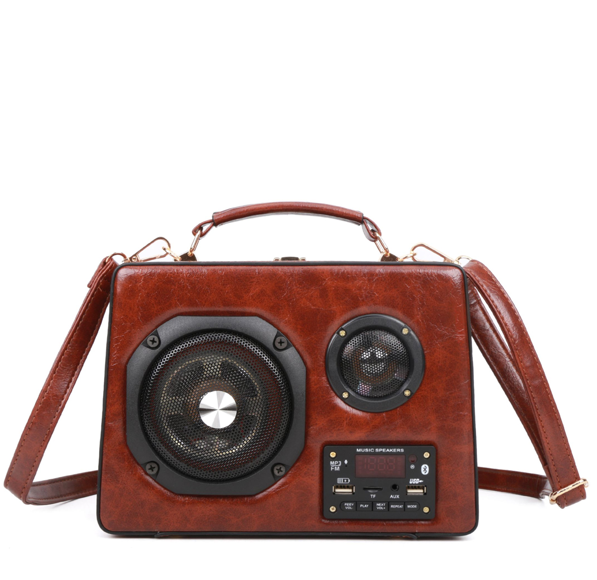 Bluetooth Speaker Satchel Handbag > Boutique Handbags > Mezon Handbags