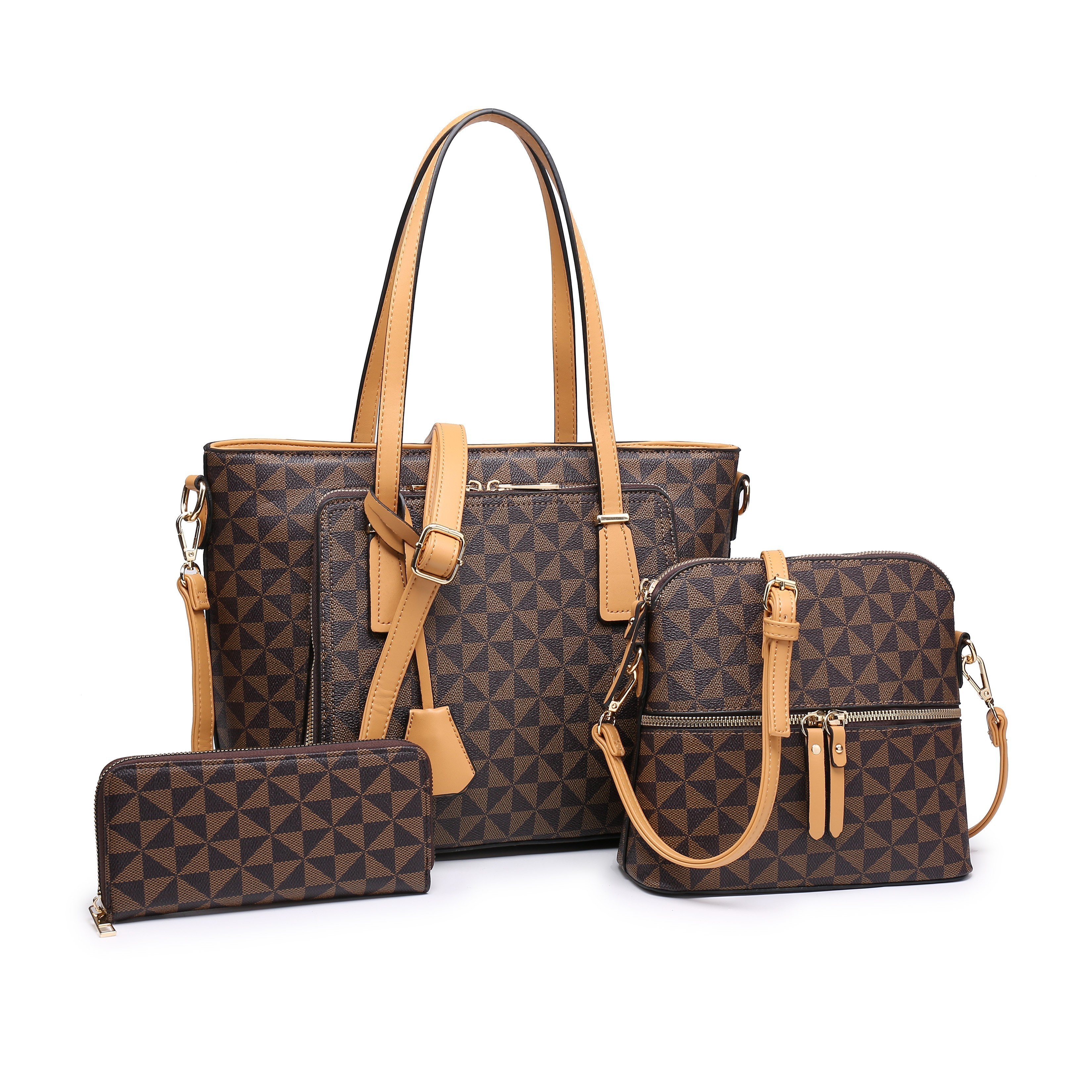 Modern Monogram Tote Bags