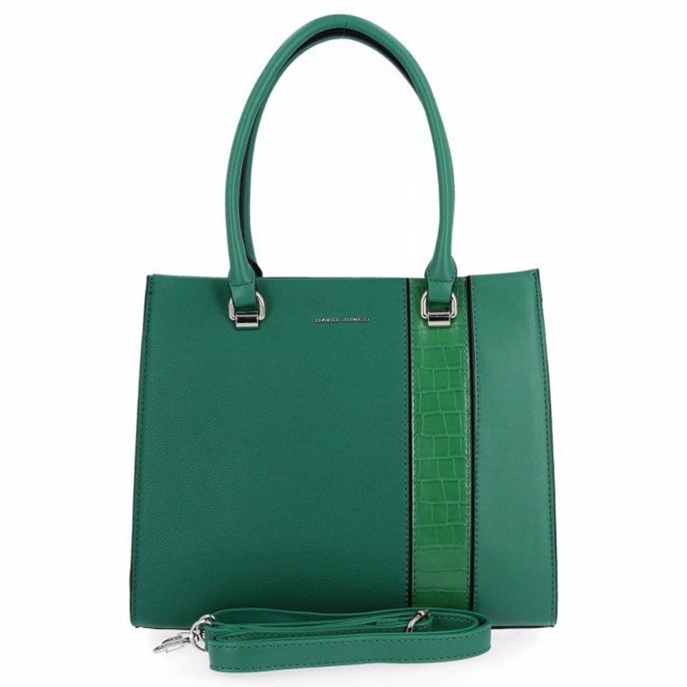 David Jones Paris crossover handbag small green