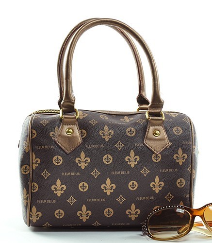 Fleur de Lis Monogram Duffel Bags fl5 > Satchel > Mezon Handbags