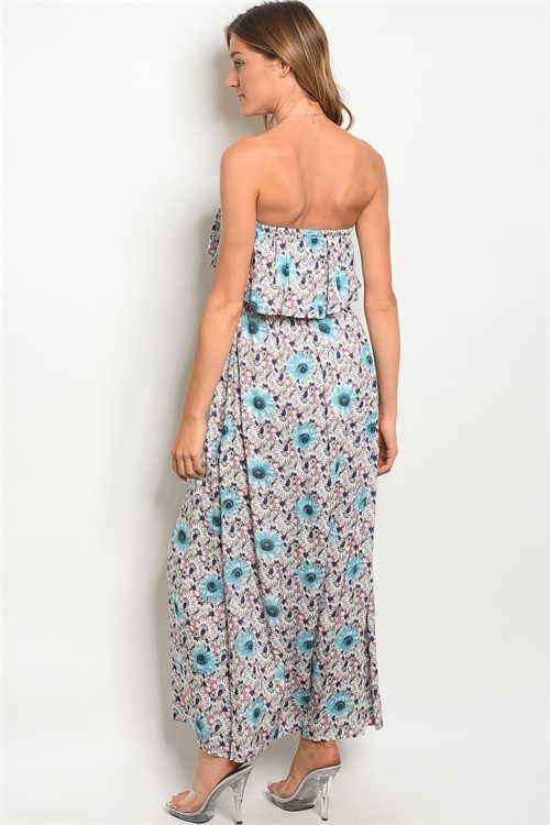 floral maxi tops
