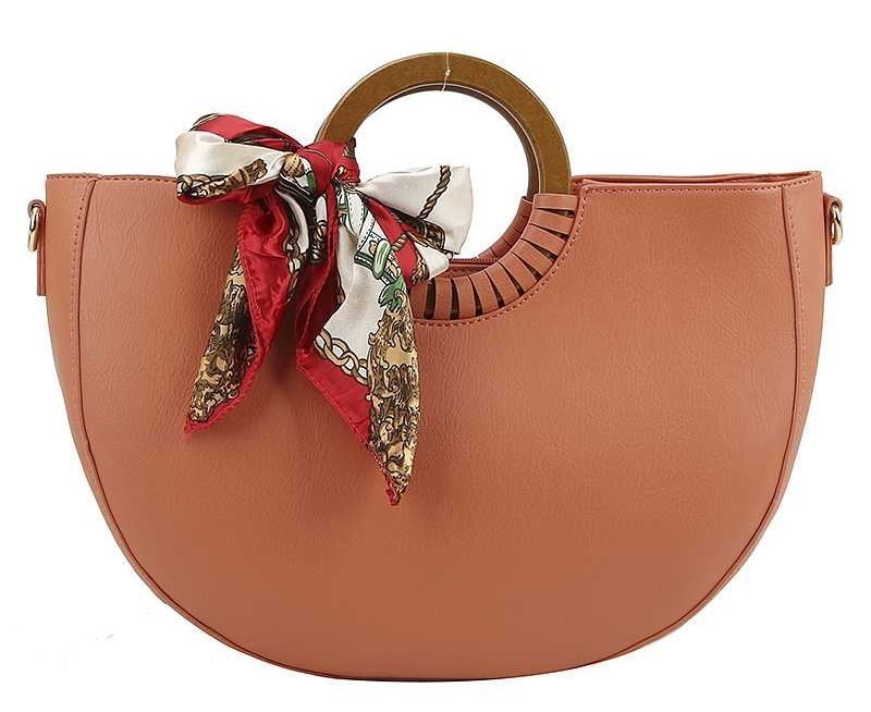 Satin scarf semi outlet circle bag
