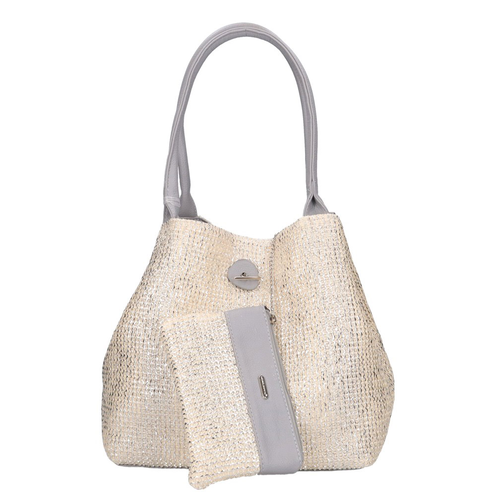 David Jones Womens Grey Shoulder Bags