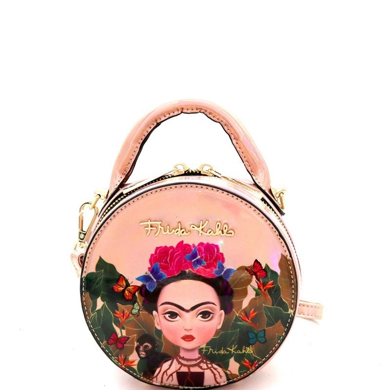 Frida Kahlo Cartoon Hologram Collection 9 Height Cute Backpack