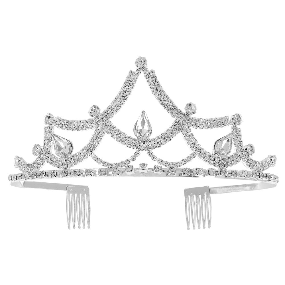 ROYAL PRINCESS TALL TIARA > Wedding Hair Aceesories > Mezon Handbags