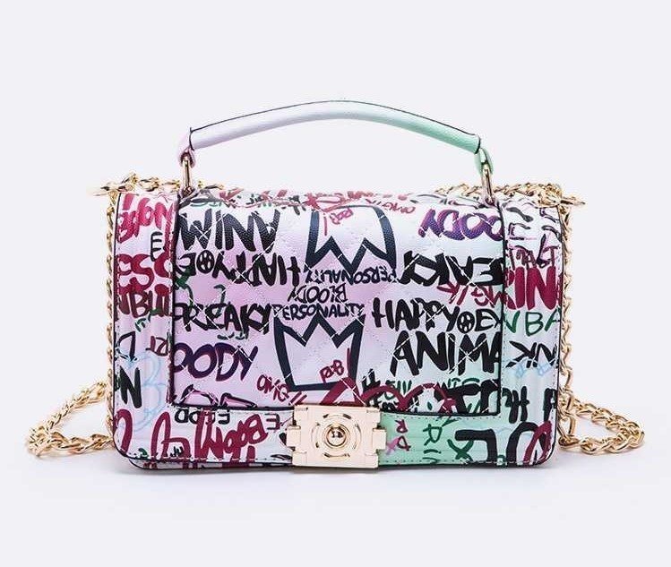 Balenciaga Waist Bag Wholesale Graffiti Bag Iconic Graffiti Quilted