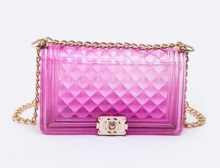 Lovely Quilted Embossed Iconic Jelly Bag CA-7080 > Shoulder Bags