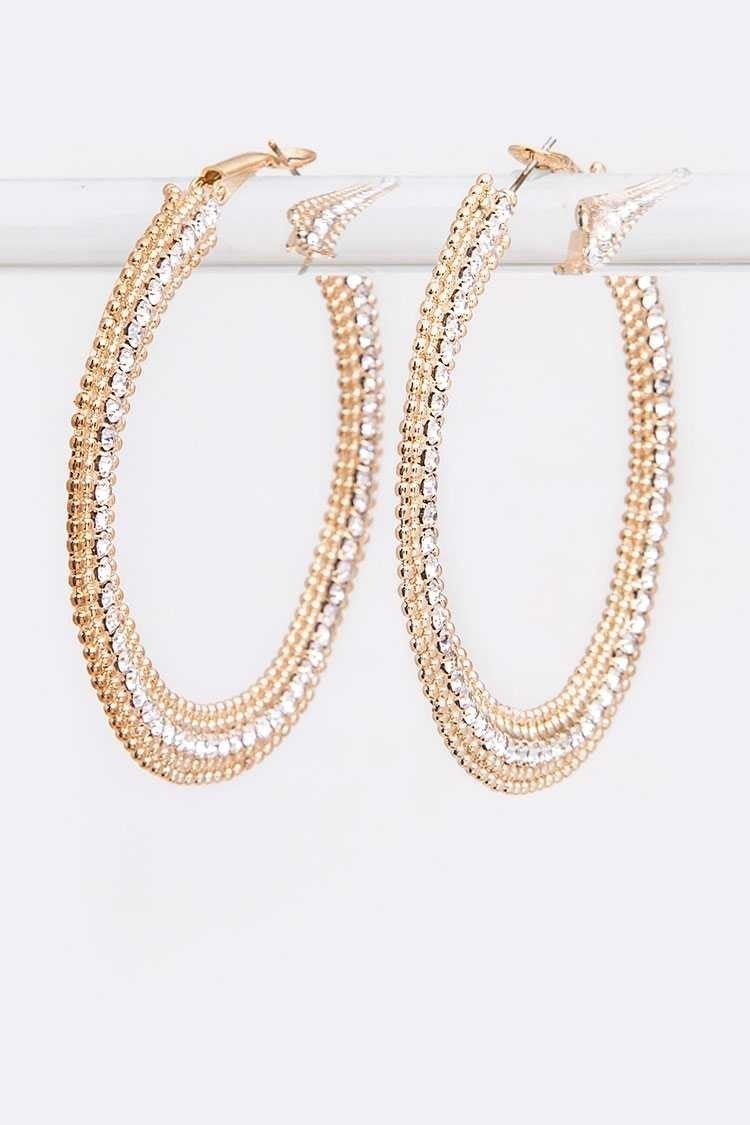 large rhinestone hoops