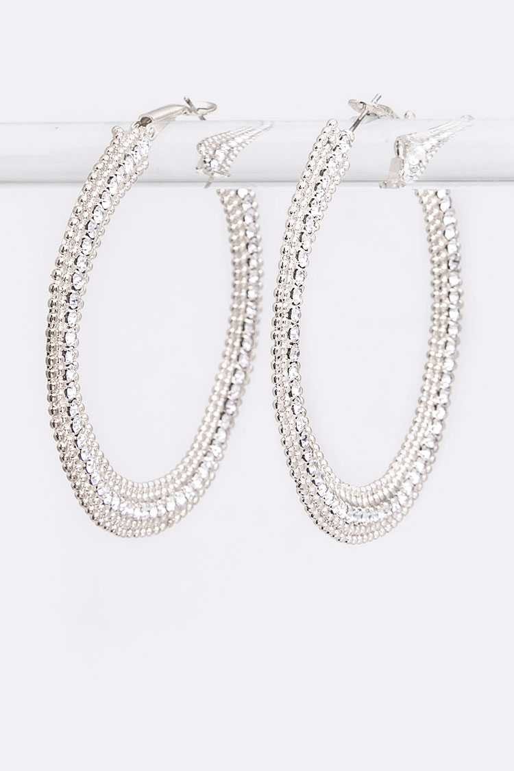 large rhinestone hoops