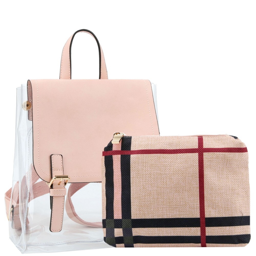 burberry pink plaid purse