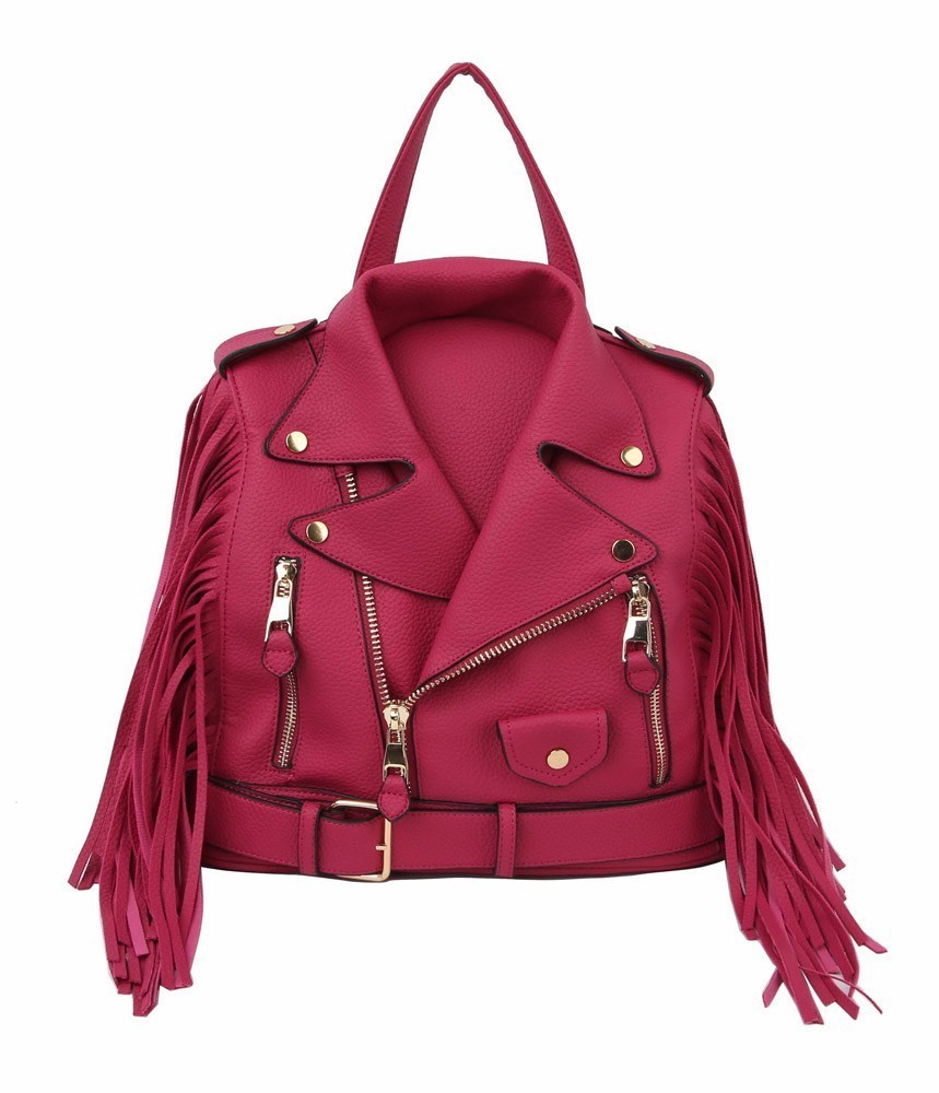 Moschino leather-jacket Heart Clutch Bag - Farfetch