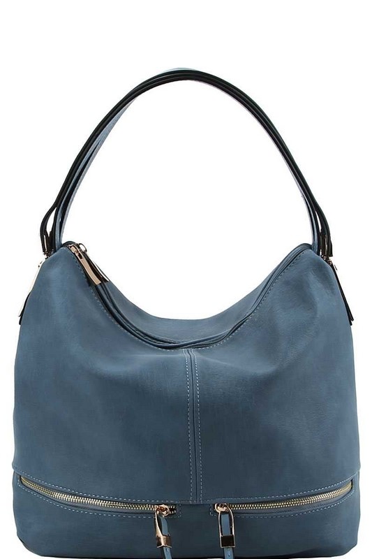 hobo bag with zipper