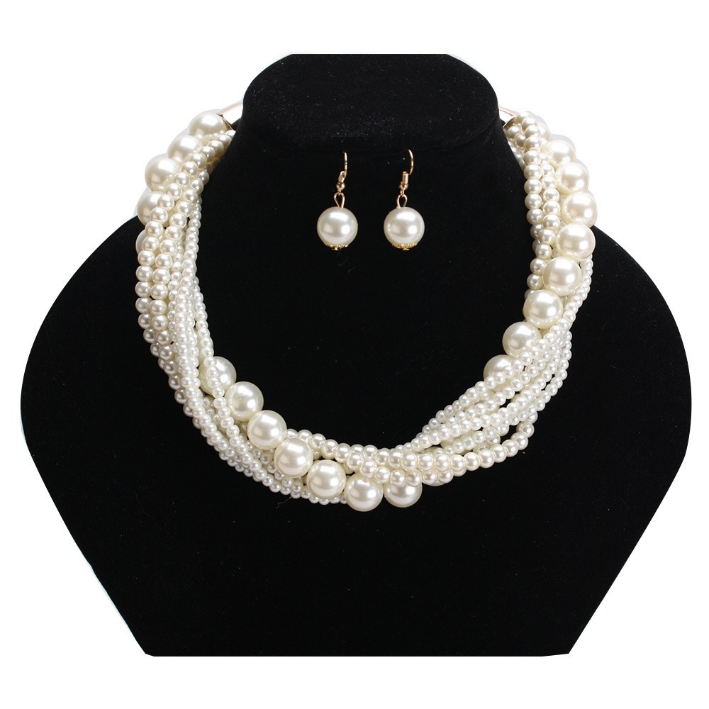 Twisted Pearl Necklace or Hair Strands – Dames a la Mode