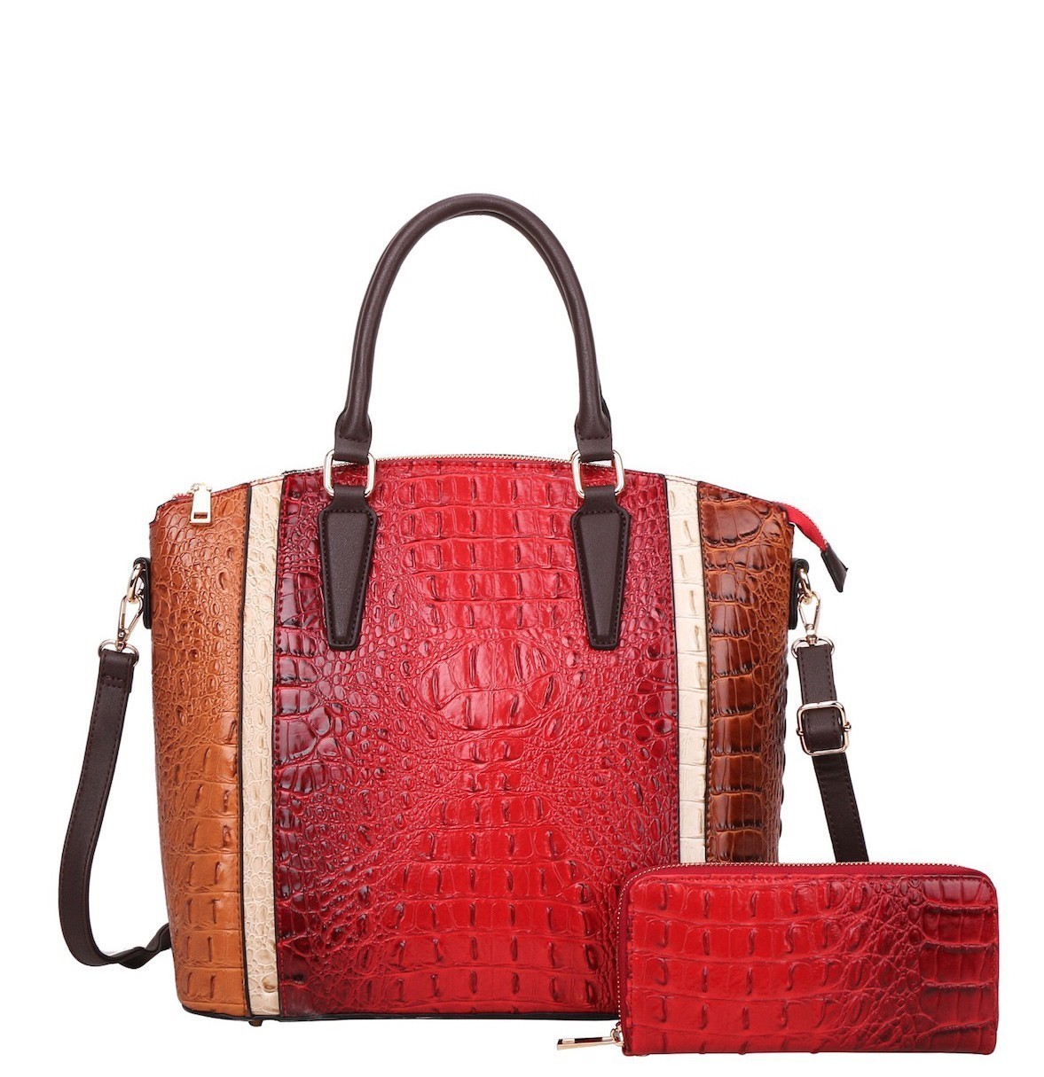 WHOLESALE CROCODILE LIKE BACKPACK > Boutique Handbags > Mezon Handbags