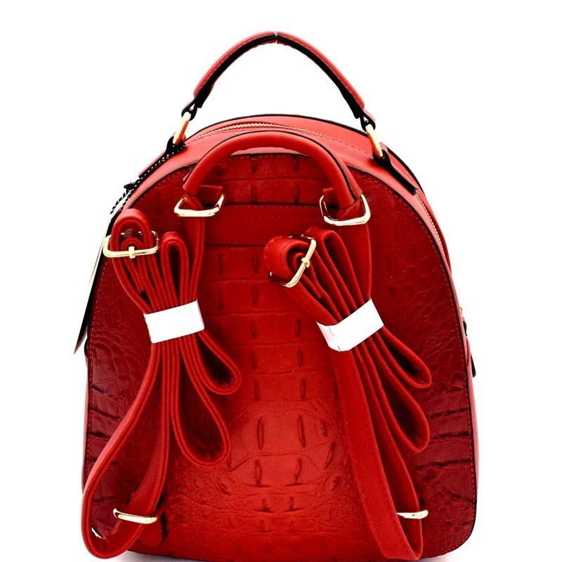 WHOLESALE CROCODILE LIKE BACKPACK > Boutique Handbags > Mezon Handbags