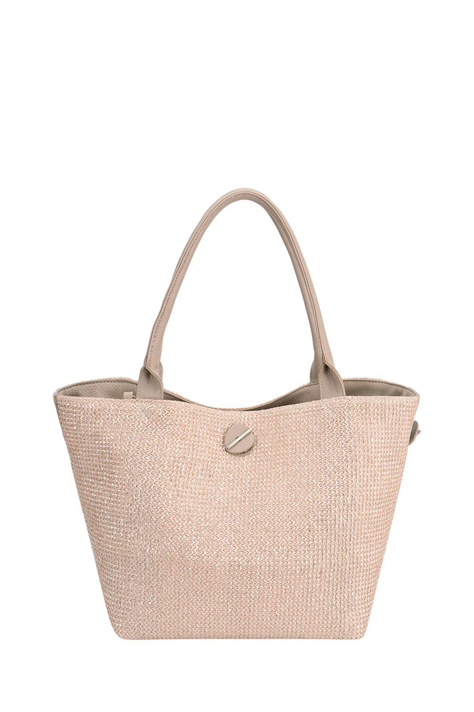 David Jones David Jones Classic Jute Tote Bag