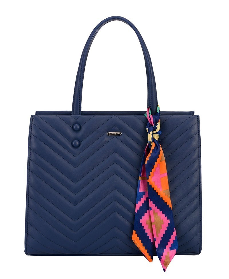 David Jones Classic Detailed Handbag with Scarf CM5630 > Boutique