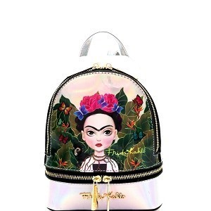 Frida Kahlo Cartoon Hologram Collection 9 Height Cute Backpack
