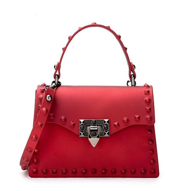 Red LV Luxury Jelly Crossbody Bag- Order Wholesale