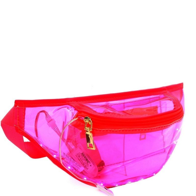 LED Light Up Bag - Clear