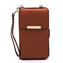 Bifold Wallet Crossbody Cell Phone Case